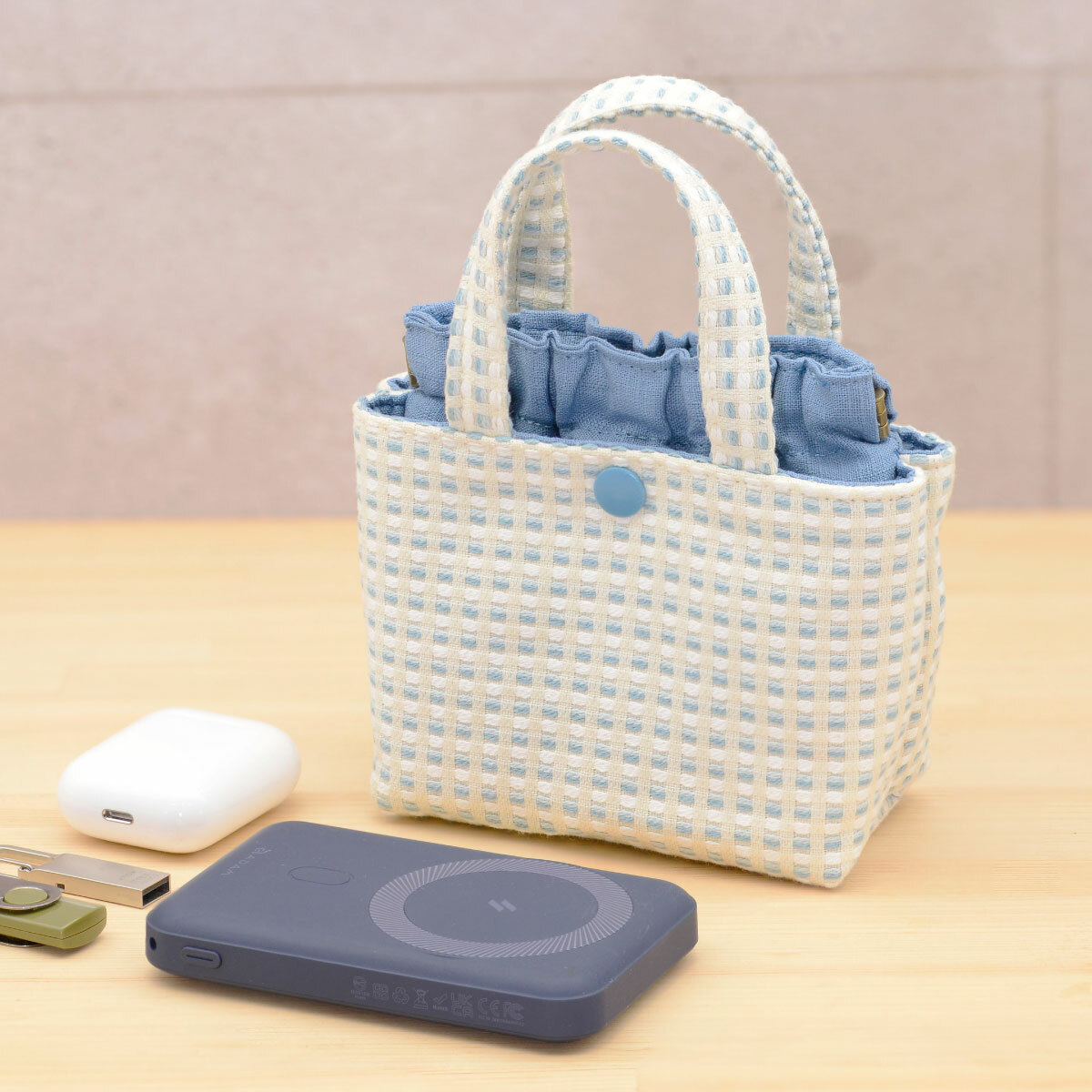 12公分彈片夾口金(2組/入)【贈迷你托特包紙型】