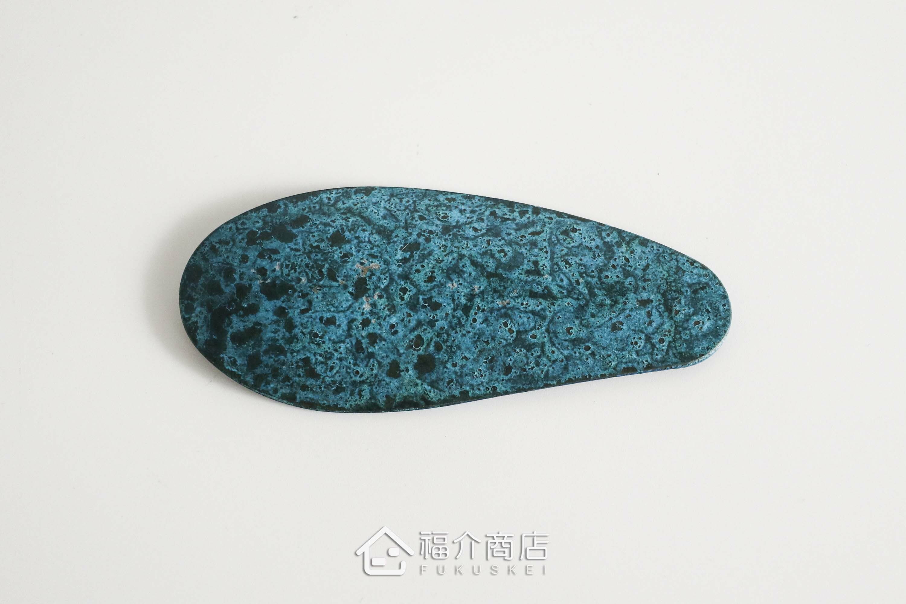 用於把茶罐中的茶葉量取出來的銅製茶則