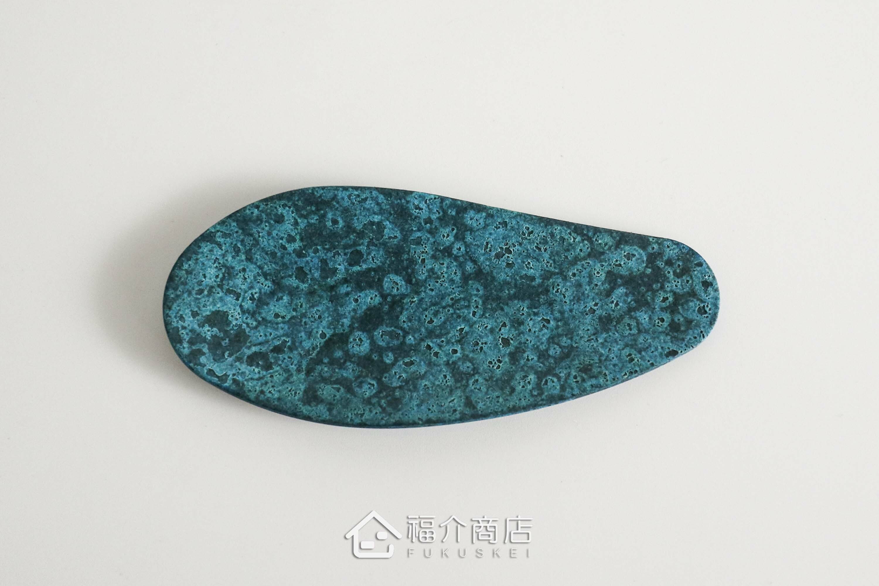 用於把茶罐中的茶葉量取出來的銅製茶則