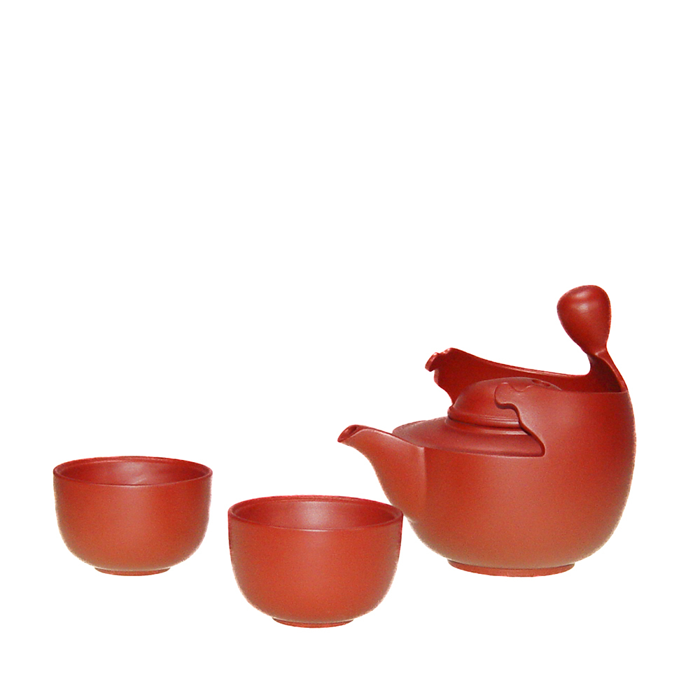 紫砂陶太極意象茶具組禮盒｜典雅養生茶具推薦 送禮首選