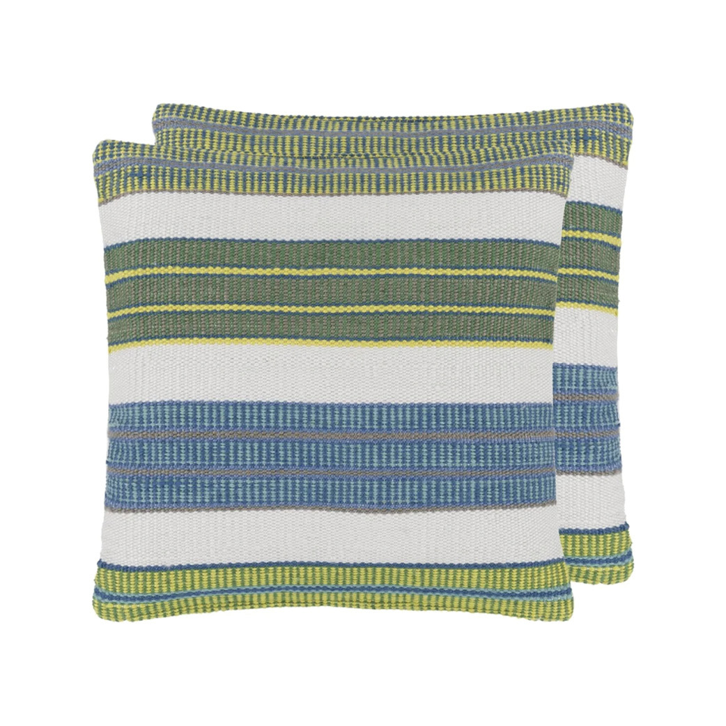 【Designers Guild】Mahakam 條紋戶外抱枕（預購）