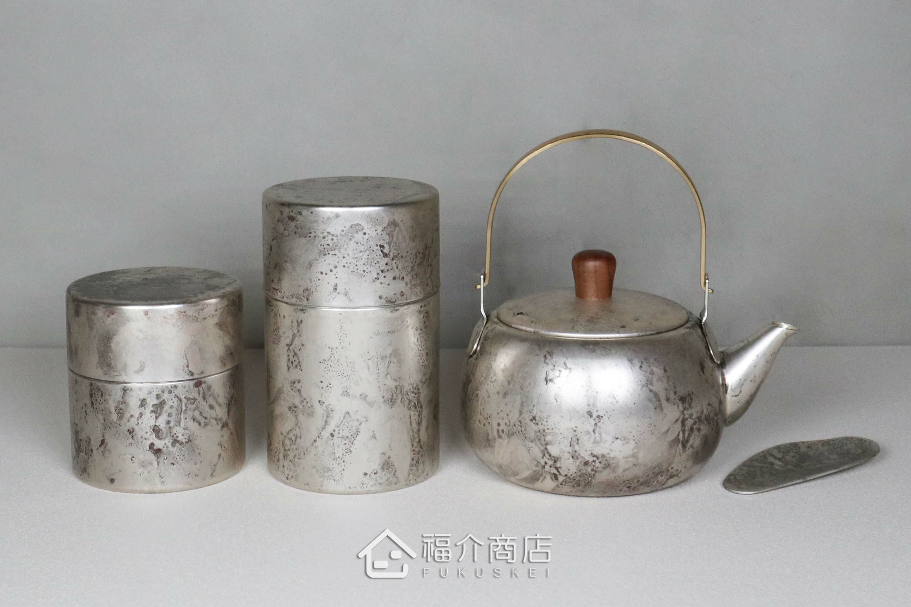 用於把茶罐中的茶葉量取出來的銅製茶則