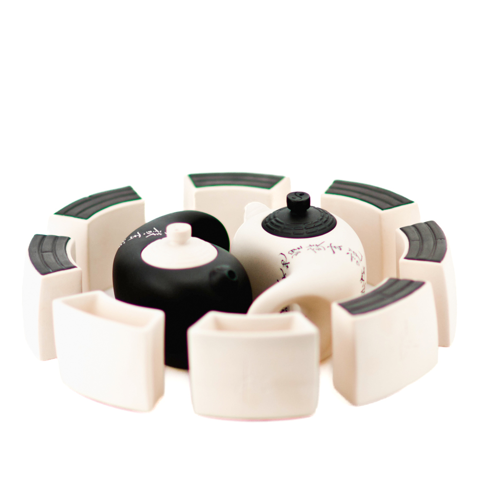 太極八卦茶具組推薦｜經典瓷器設計 品味茶道 風水好運首選