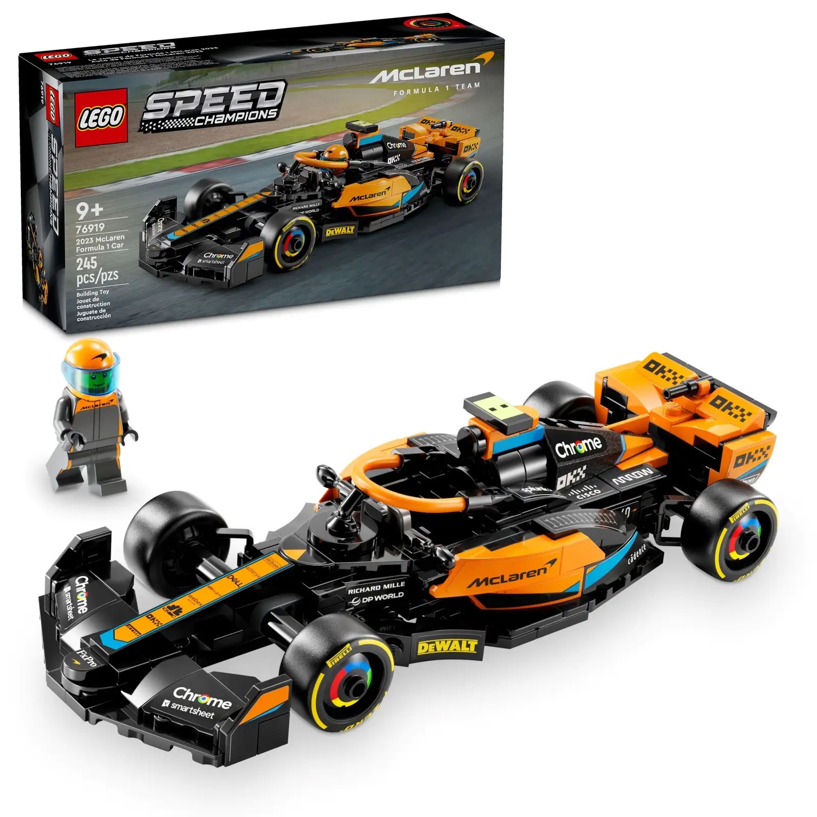 [飛米樂高積木專賣店] LEGO 76919 Speed系列 2023 McLaren F1 RaceCar