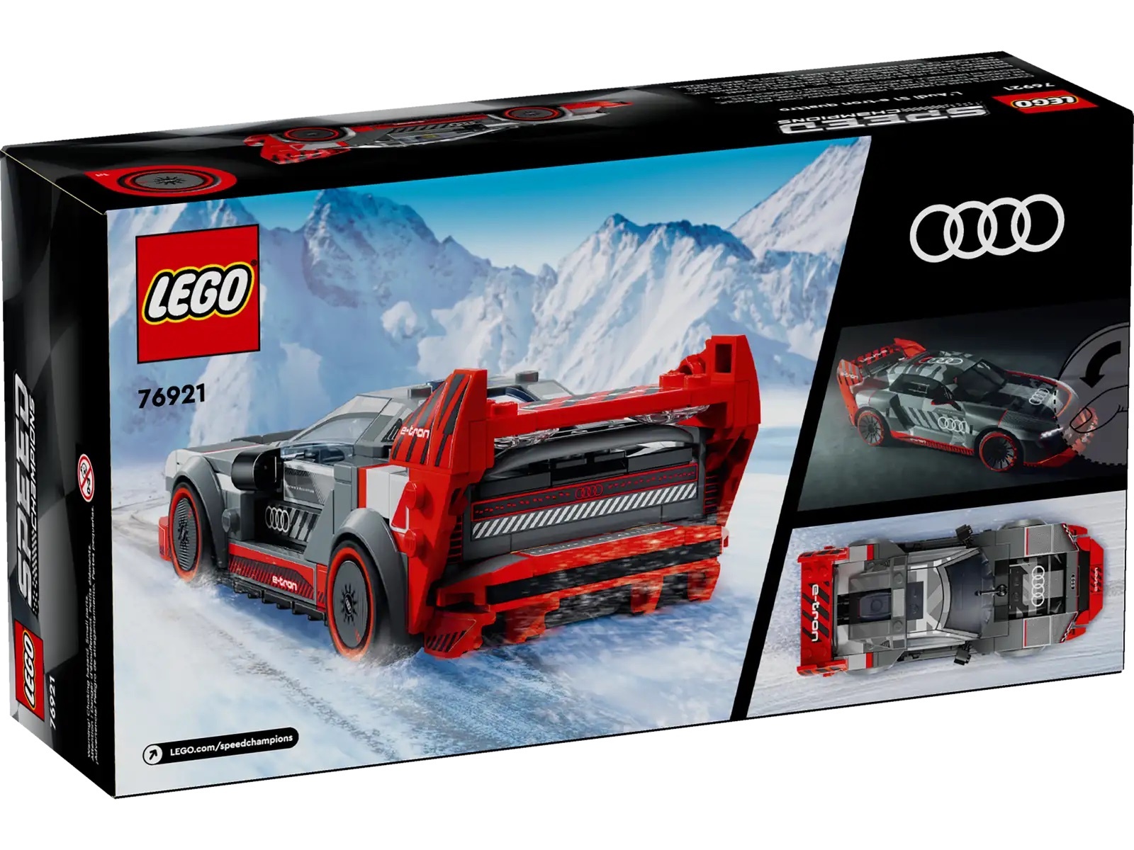 [飛米樂高積木專賣店] LEGO 76921 Speed系列 奧迪 S1 e-tron quattro