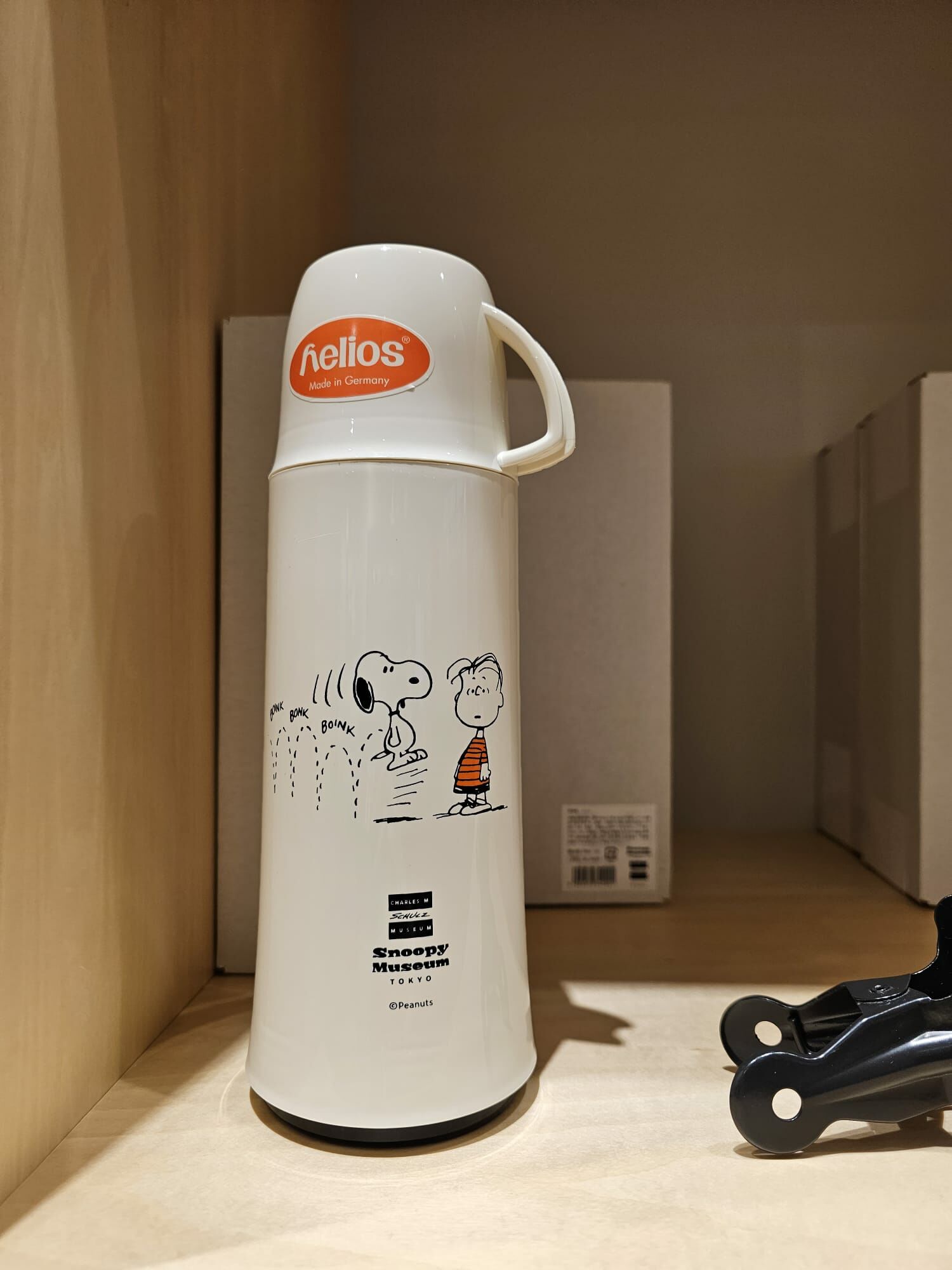 Snoopy Museum限定德國製Helios 魔法瓶保溫壺（2色可選）