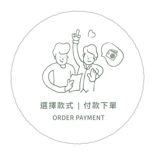 選擇款式｜付款下單