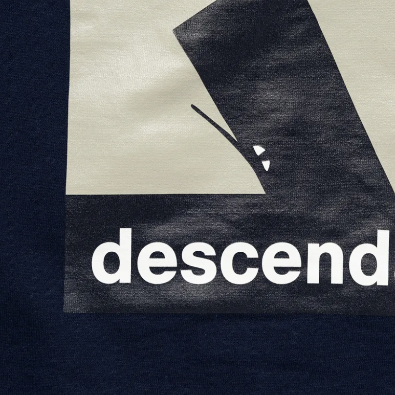 DESCENDANT SPYHOP HOODY | Navy / Gray