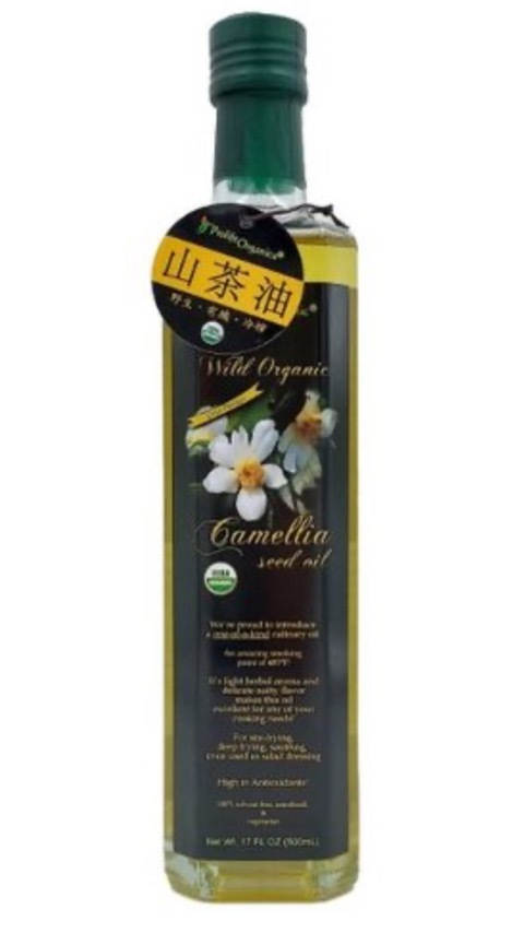 野生有機冷壓初榨茶花籽油（苦茶油）(最佳食用日期為2028年6月12日)