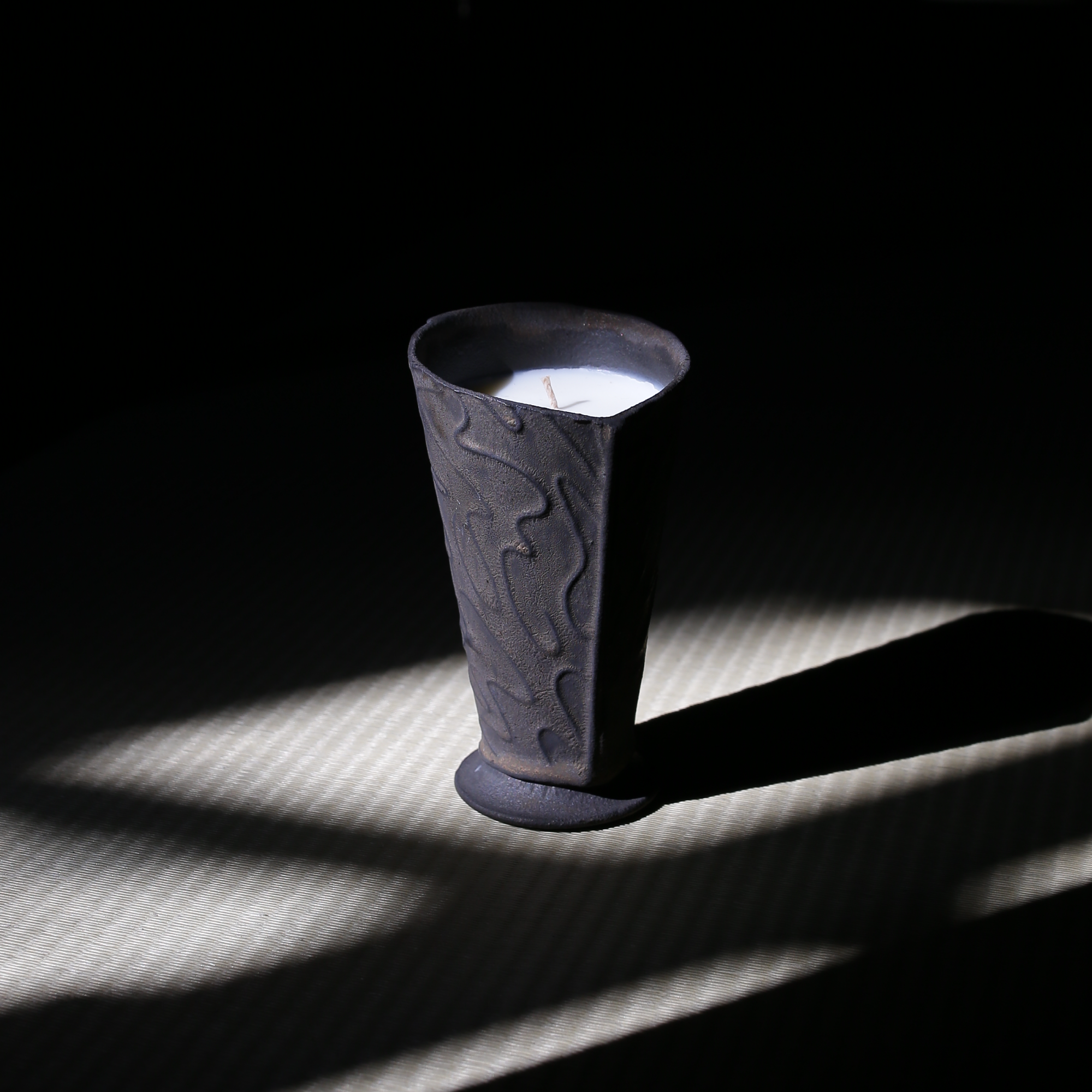 燭台　時代物　　　B2 eyecandle x object by 1218 聯名陶瓷香氛蠟燭－NIGHT NIGHT 晚安晚安