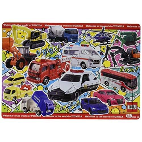 日本製 Tomica 55片兒童拼圖