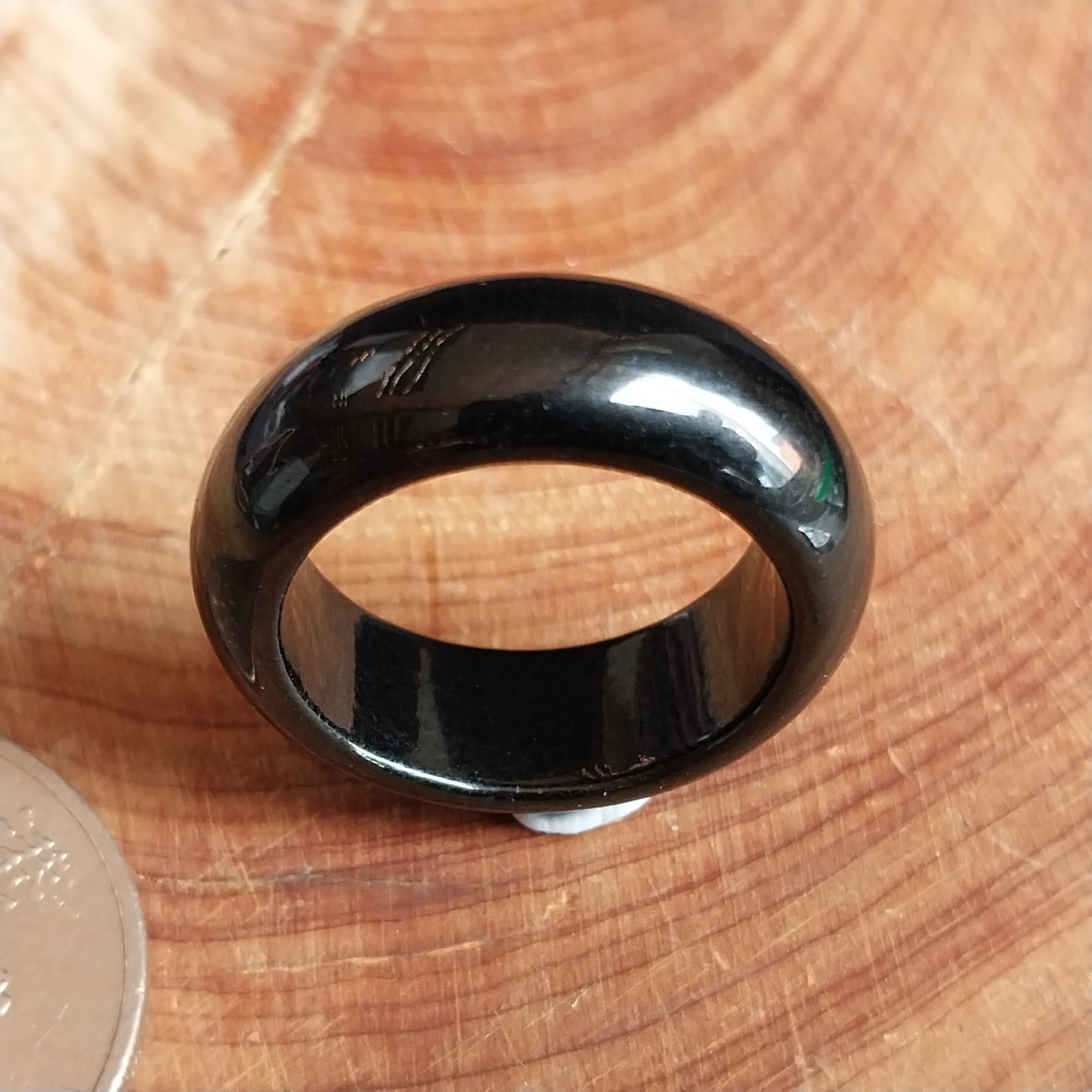 J2319 墨翠指環 (內徑 18.3mm)