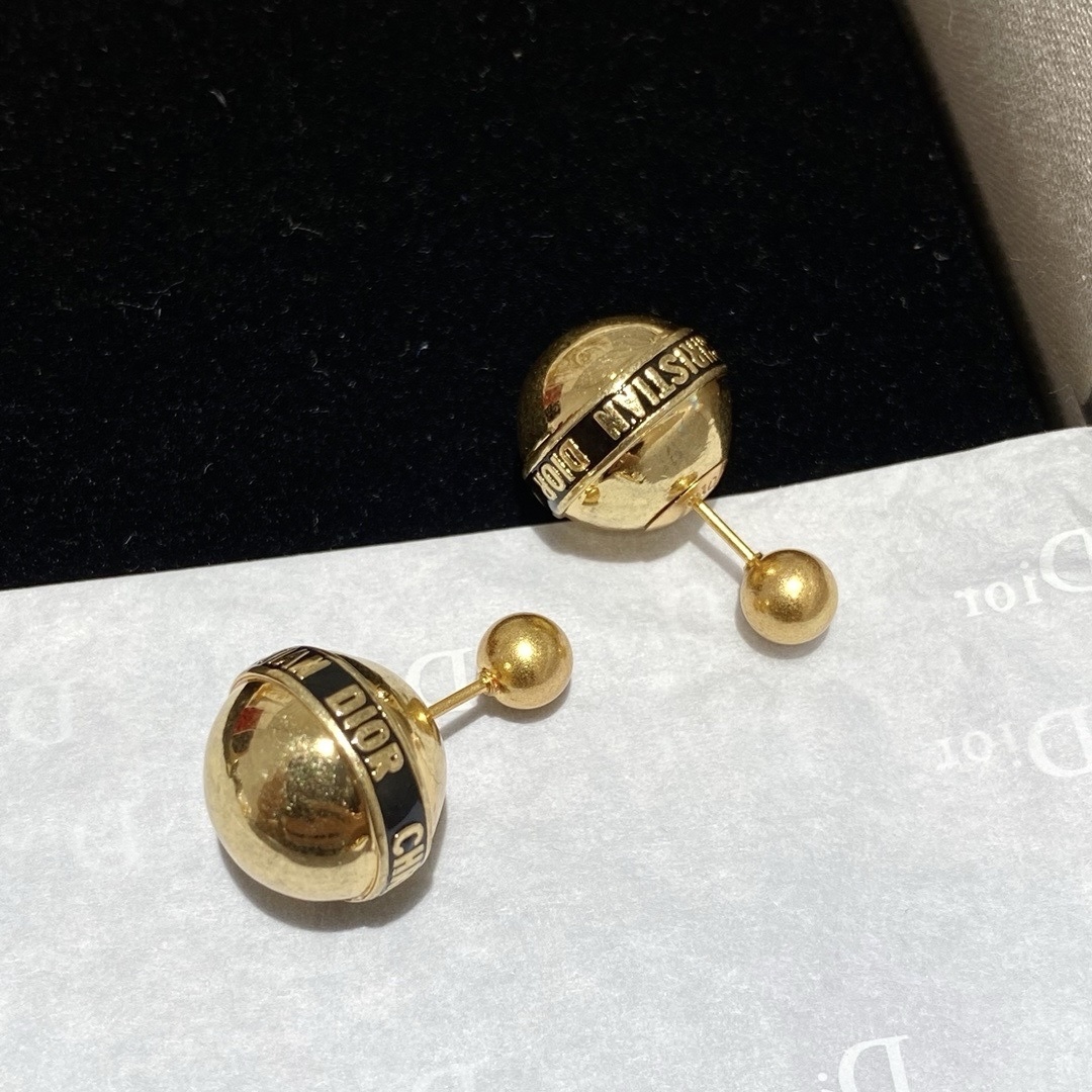 18k經典黑金夢幻珍珠系 定製後扣耳釘