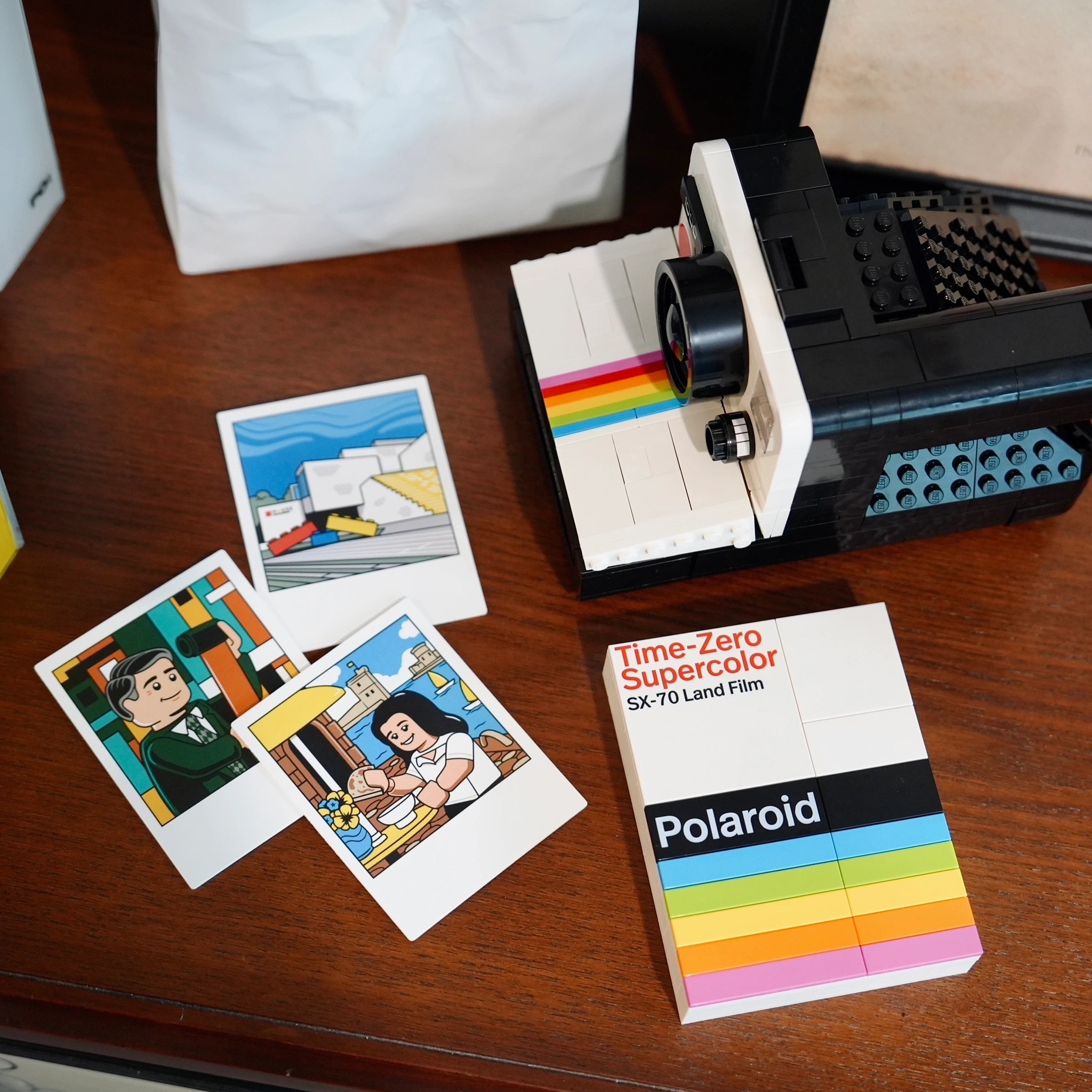 LEGO 樂高 POLAROID ONESTEP SX-70 寶麗萊 相機 拍立得 玩具 積木 / 調貨
