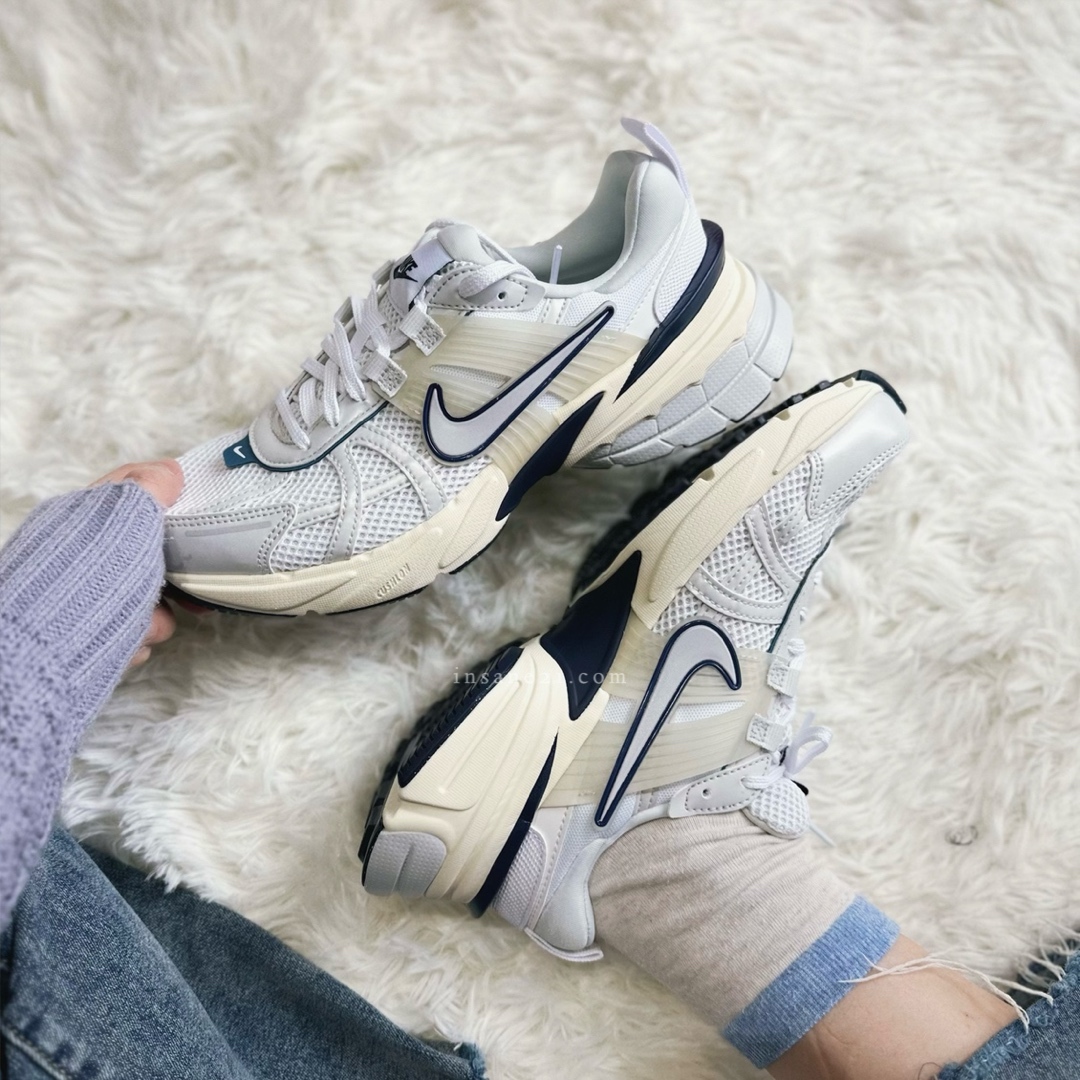NIKE V2K RUN RUNTEKK 白銀 深藍 奶油底 女鞋 Y2K FD0736-102