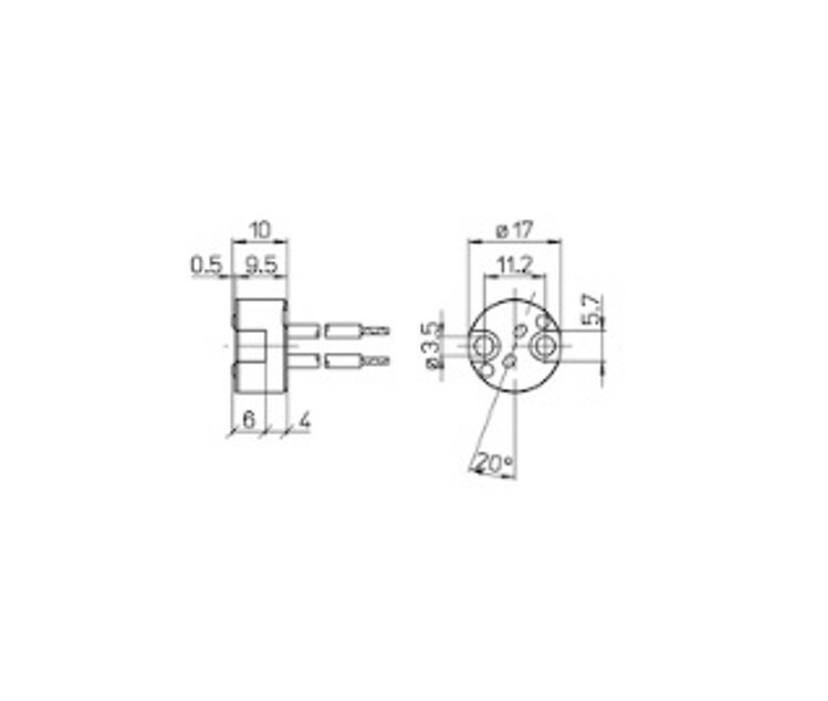 AAG 224 燈座 GU5.3 腳