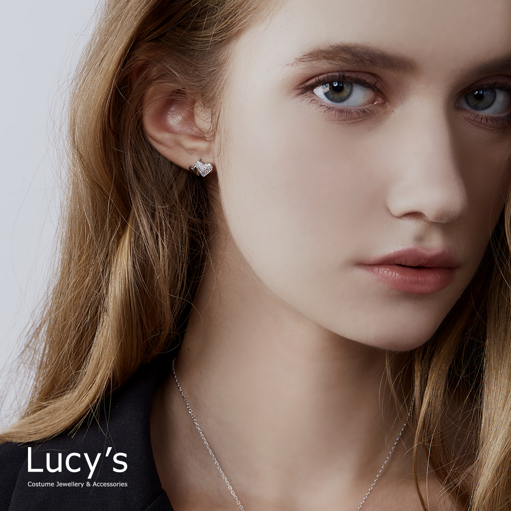 甜蜜愛戀 耳環 (二色) (112954/112955)