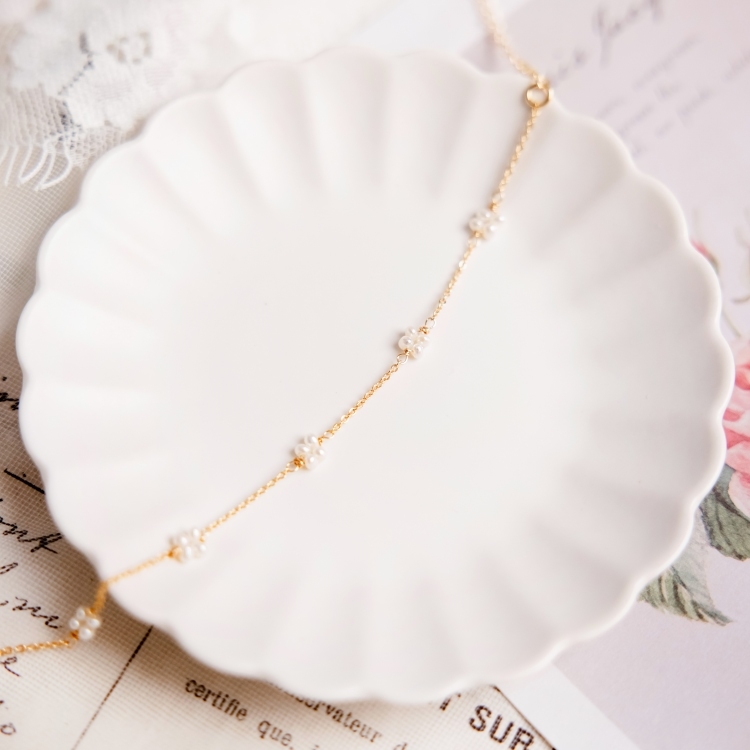 ｜誕生石｜初見花語 · 6月 – 珍珠 – 手鍊