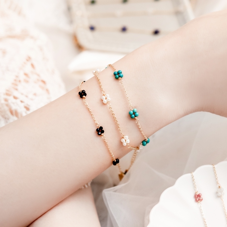 ｜誕生石｜初見花語 · 6月 – 珍珠 – 手鍊