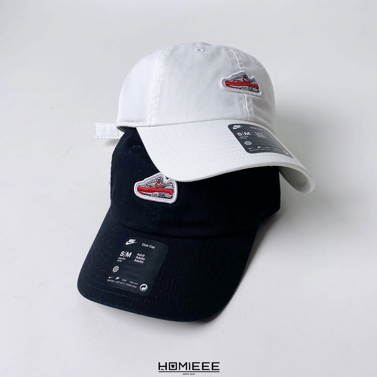 Nike Club Air Max Cap 老帽 刺繡 LOGO 黑白色 [FN4402]