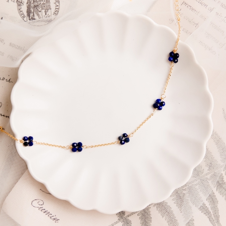 ｜誕生石｜初見花語 · 9月 – 青金石 – 手鍊