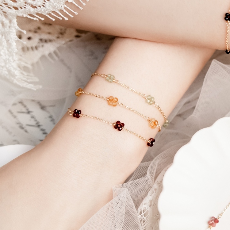 ｜誕生石｜初見花語 · 11月 – 黃水晶 – 手鍊