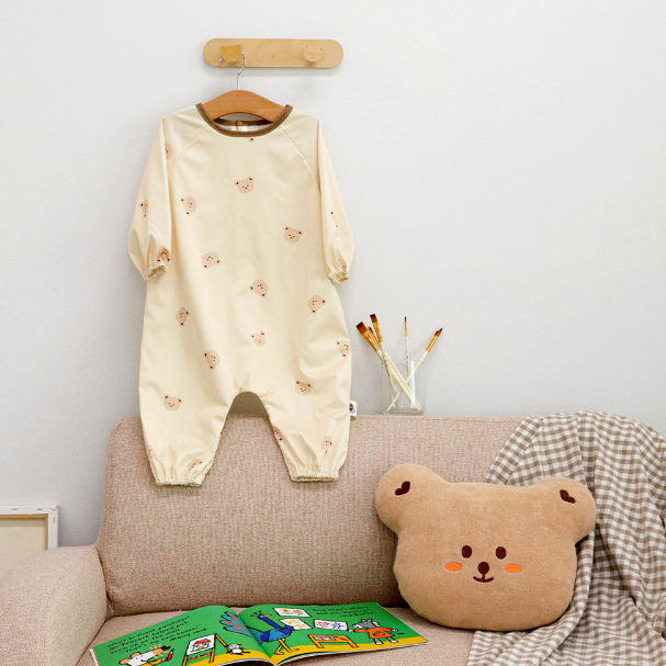 Dot to Dot 圓圓臉系列-長袖美術遊戲服