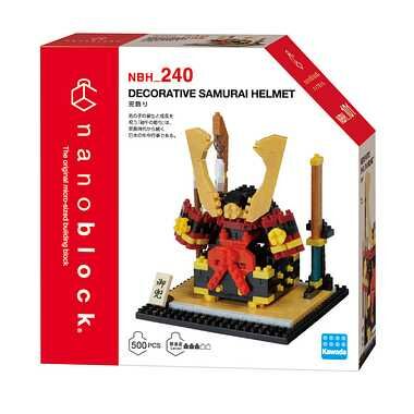 《 Nanoblock 迷你積木 》NBH-240 日本武士頭盔裝飾
