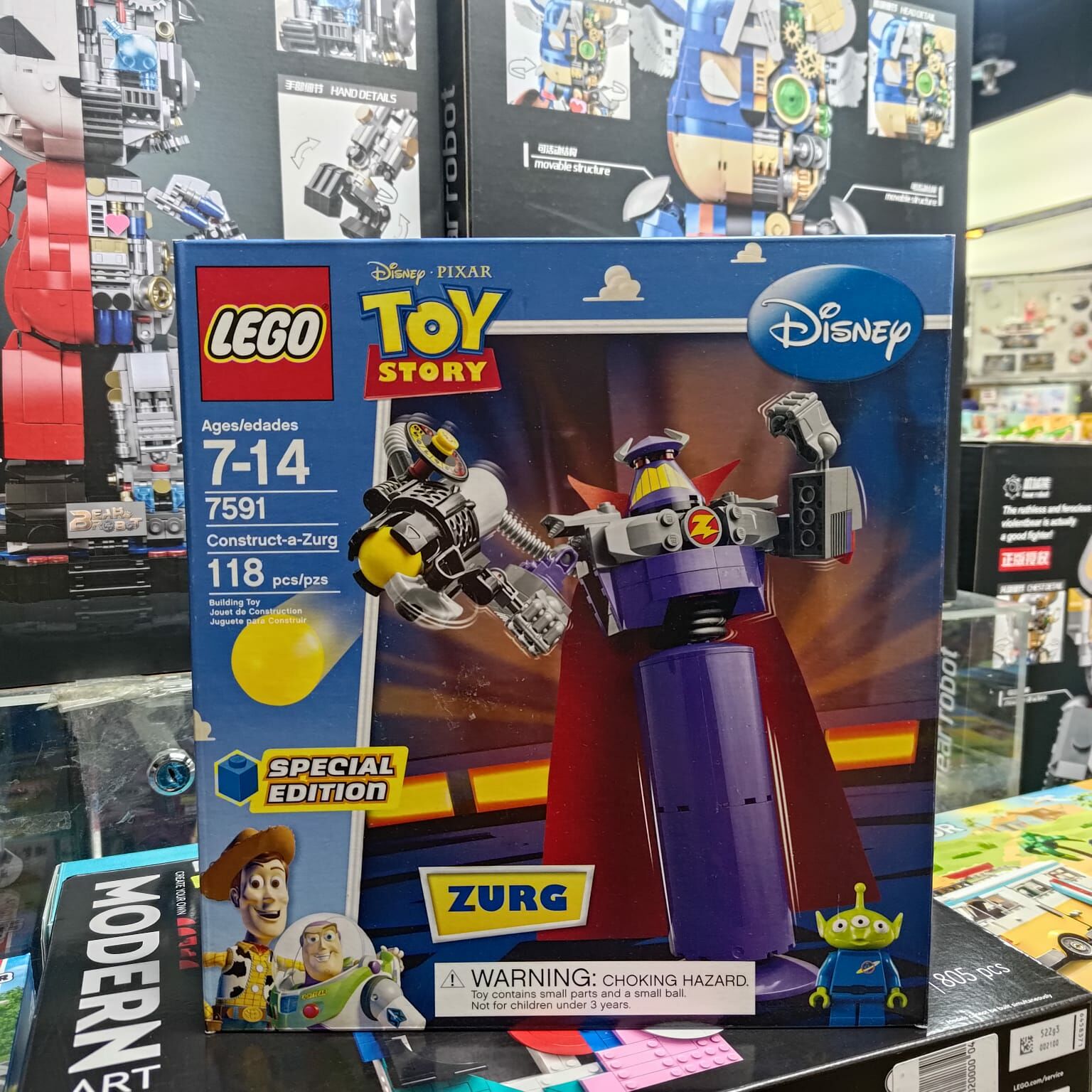 全新 絕版 LEGO 7591 Construct-a-Zurg (Toy Story)
