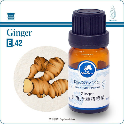 印度冷壓特級薑純精油10ml