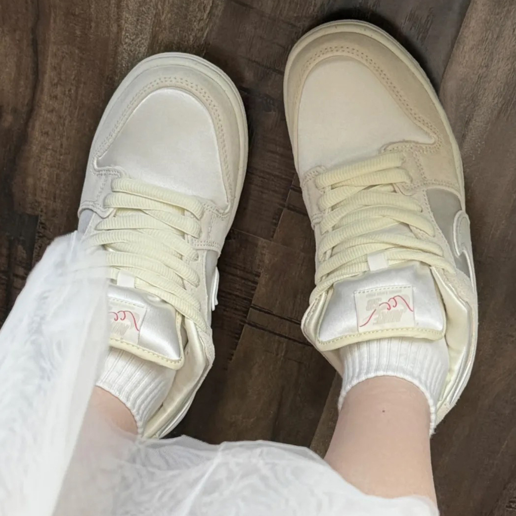 NIKE DUNK LOW 情人節 奶杏 灰勾 柔灰 淺灰 米色 奶油色 麂皮 復古 男鞋 FZ5654-100 / 預購