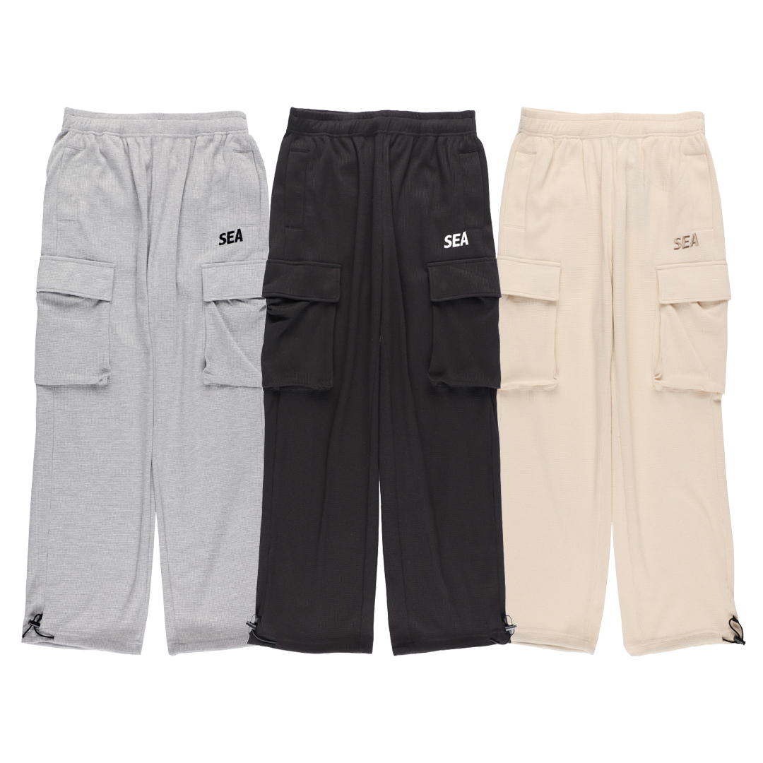 WIND AND SEA 24S/S ES_WAFFLE CARGO PANTS