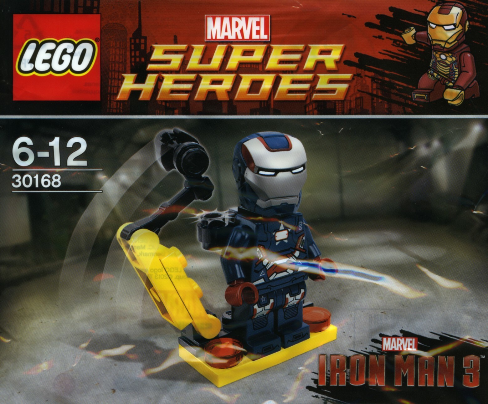 全新 絕版 LEGO 30168 Gun mounting system (Marvel Super Heroes)