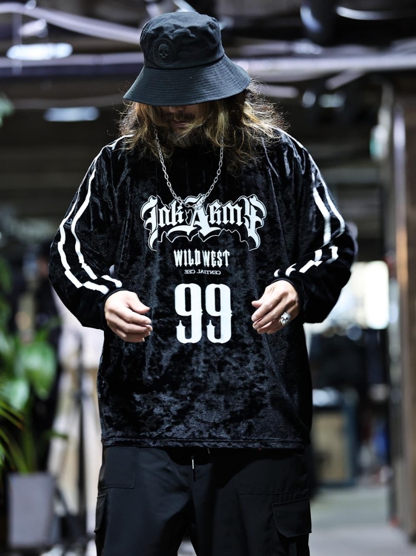 99 Velua雙線長袖T卹