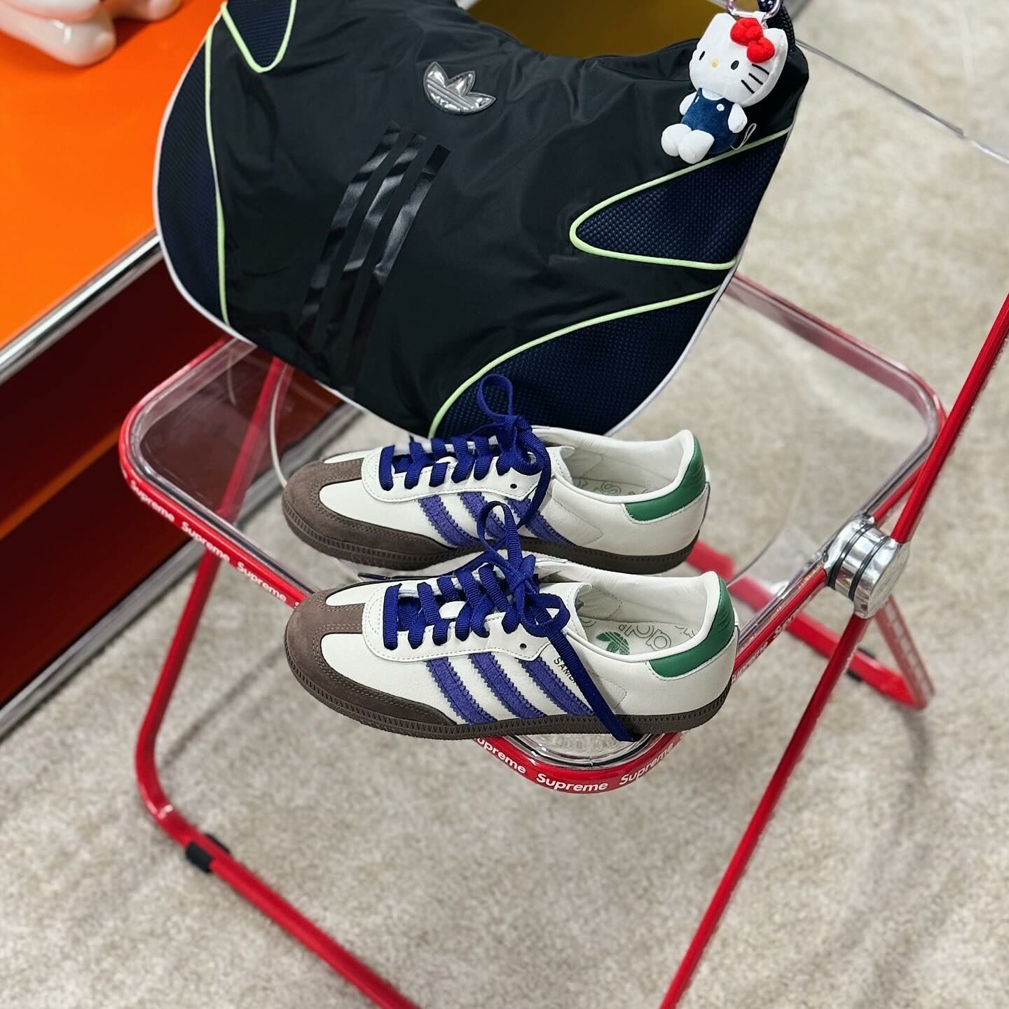 Adidas Originals Samba OG 藍莓優格 奶油 絨毛 男女 焦糖底 復古鞋 ID8349