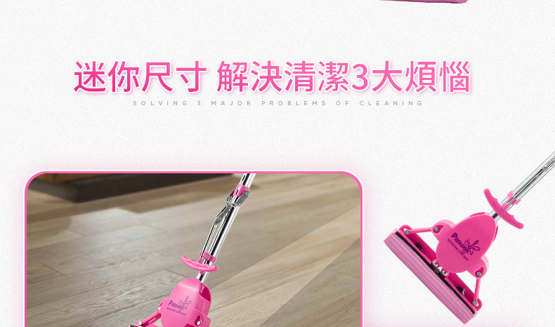Pro Logic 保樂潔-PM5000A-迷你加長版拖把