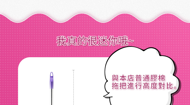 Pro Logic 保樂潔-PM5000A-迷你加長版拖把