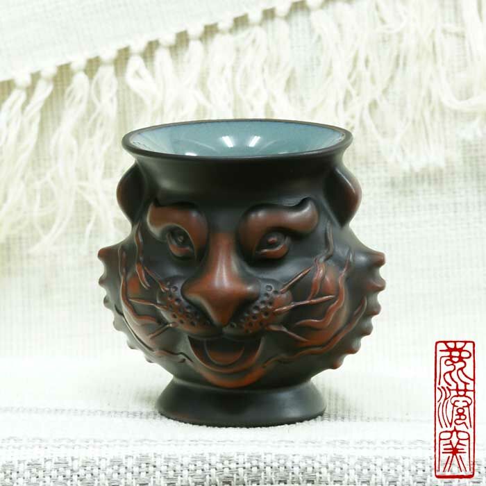 鹿港窯禮品館│紫砂陶-茶具組-意象玄機【扭轉乾坤】禮盒