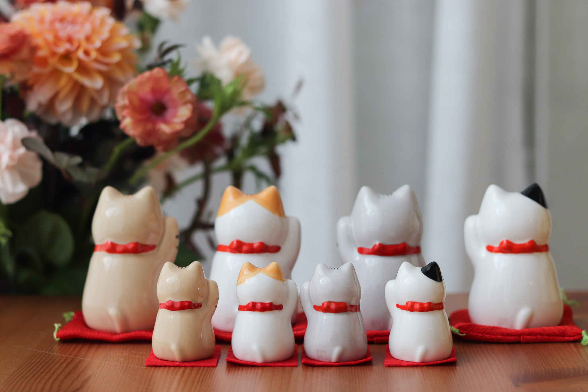 日本 藥師窯 福來招財貓