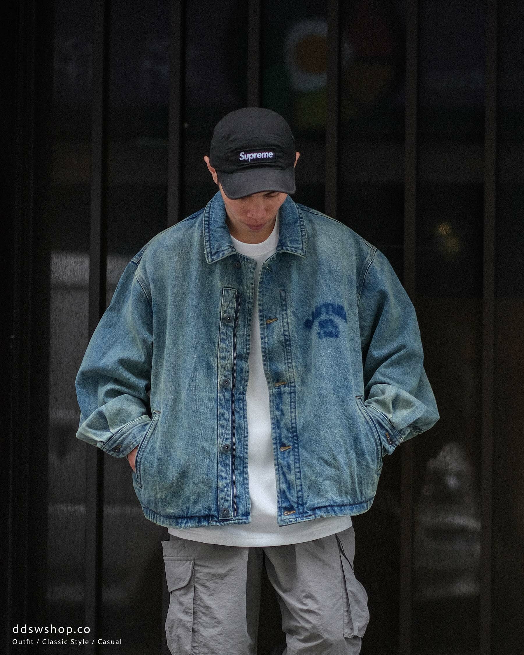 NAUTICA Crushed Denim Blouson 水洗牛仔外套