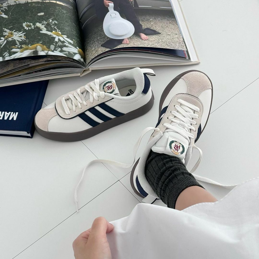 ADIDAS NEO VL COURT 3.0 白灰 海軍藍 深藍 灰色 焦糖底 男女鞋 / 預購