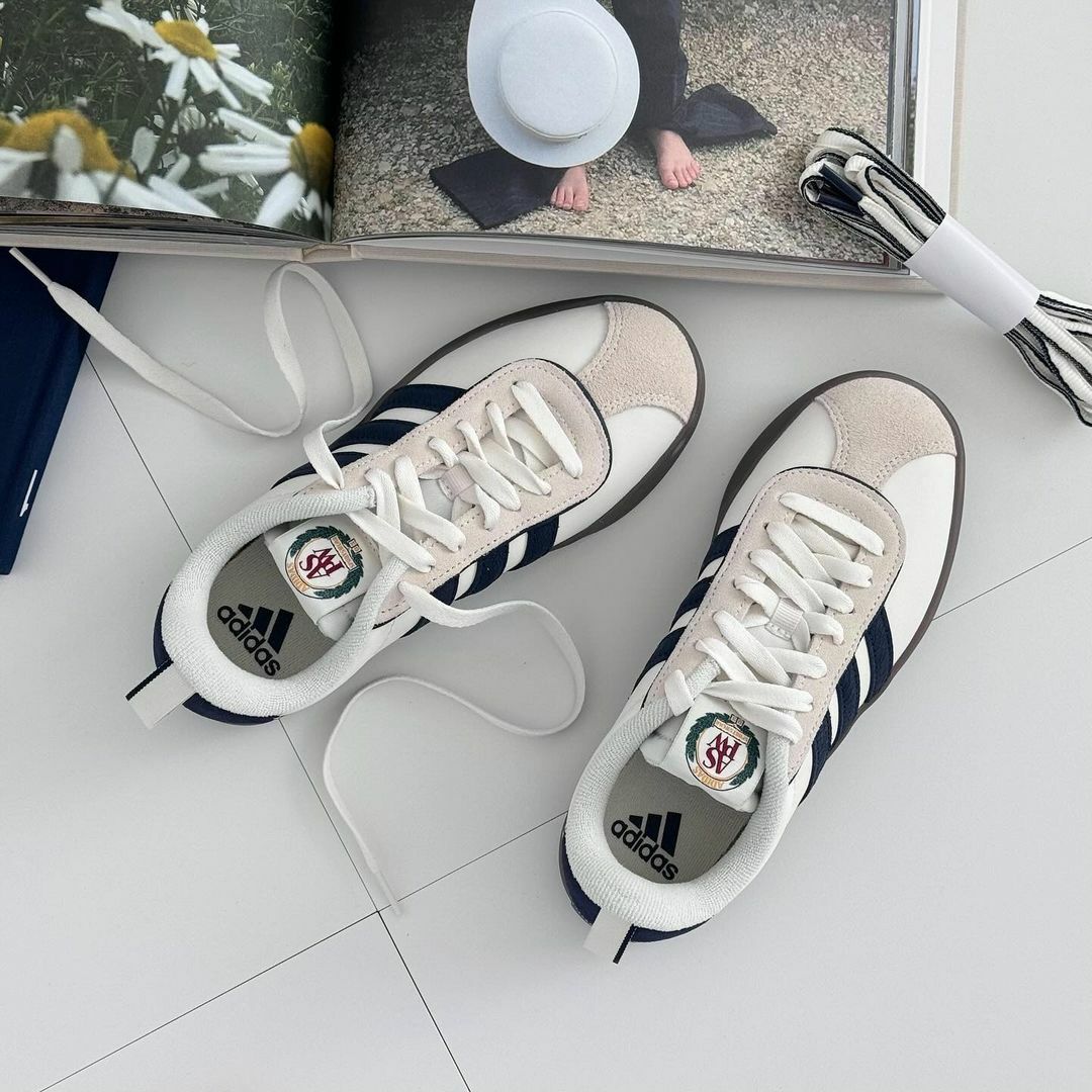 ADIDAS NEO VL COURT 3.0 白灰 海軍藍 深藍 灰色 焦糖底 男女鞋 / 預購