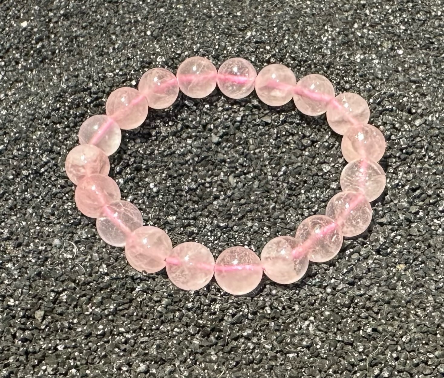 🔮能量水晶🔮粉晶手串 (T3/572)