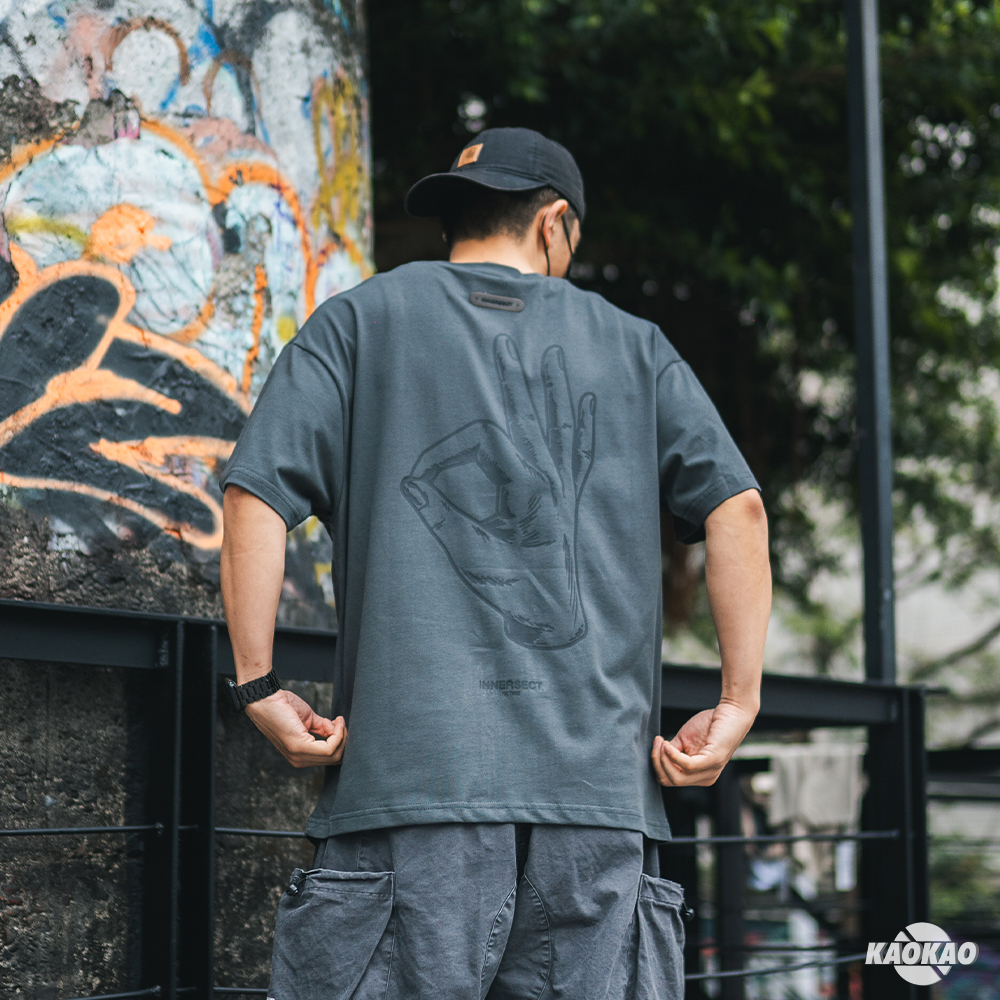 INNERSECT 三生萬物 數字3 背面OK圖 短TEE INN23SSTTE17