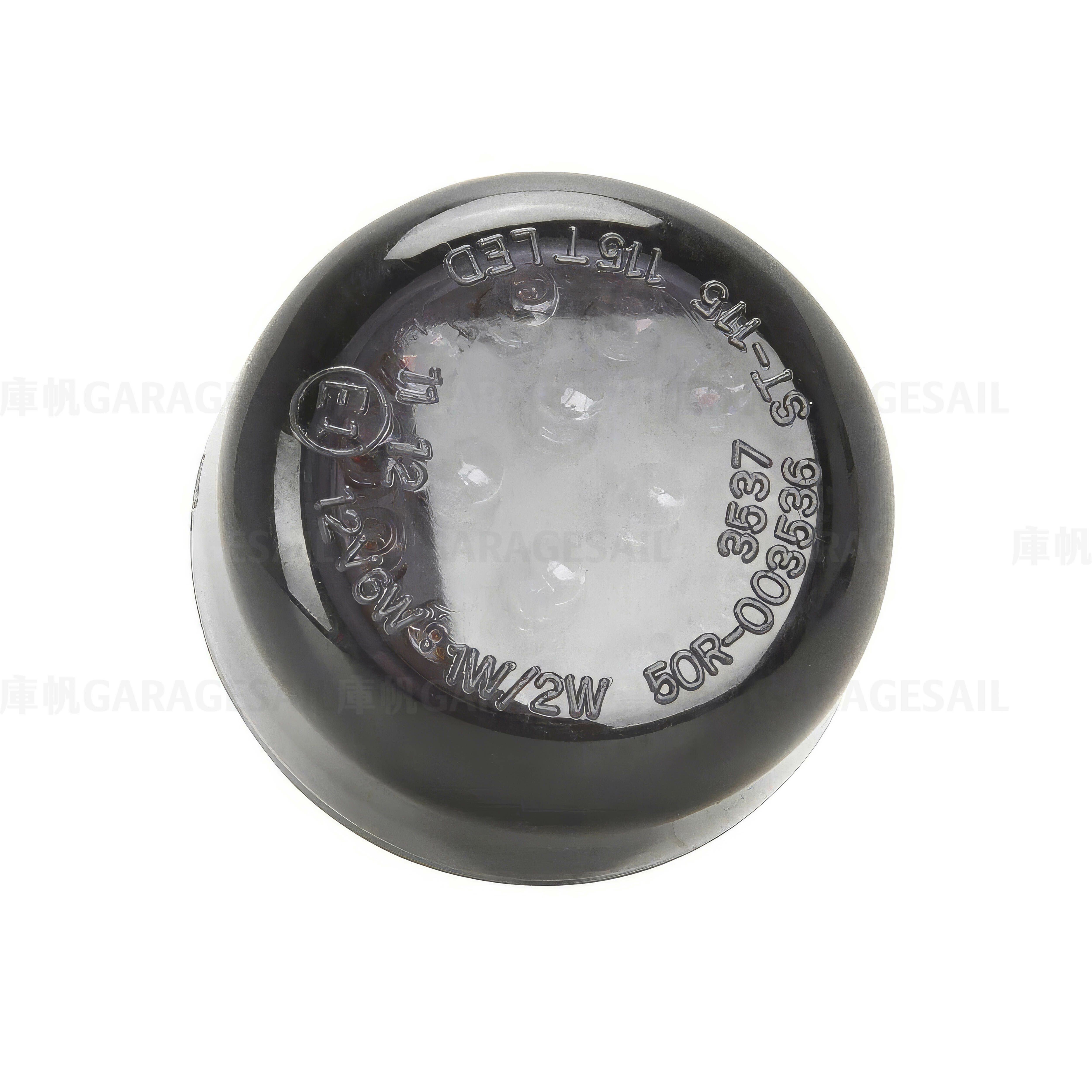 LED 單燈式 尾燈 小圓 M30 黑