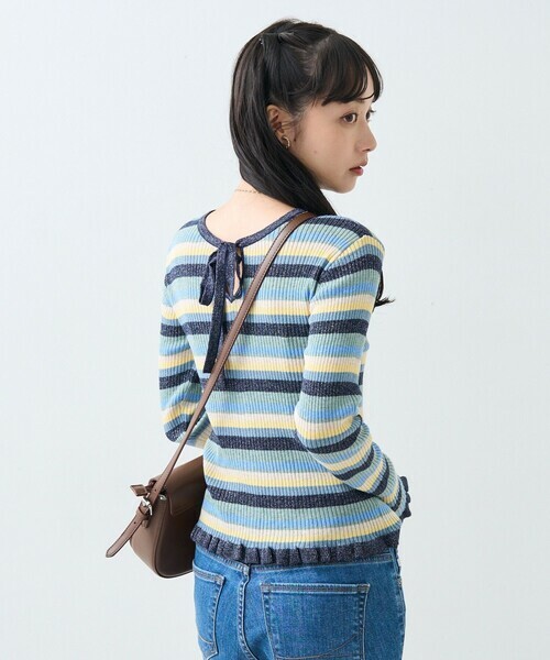 [現貨] FREAK'S STORE / RIBBON 2WAY KNIT
