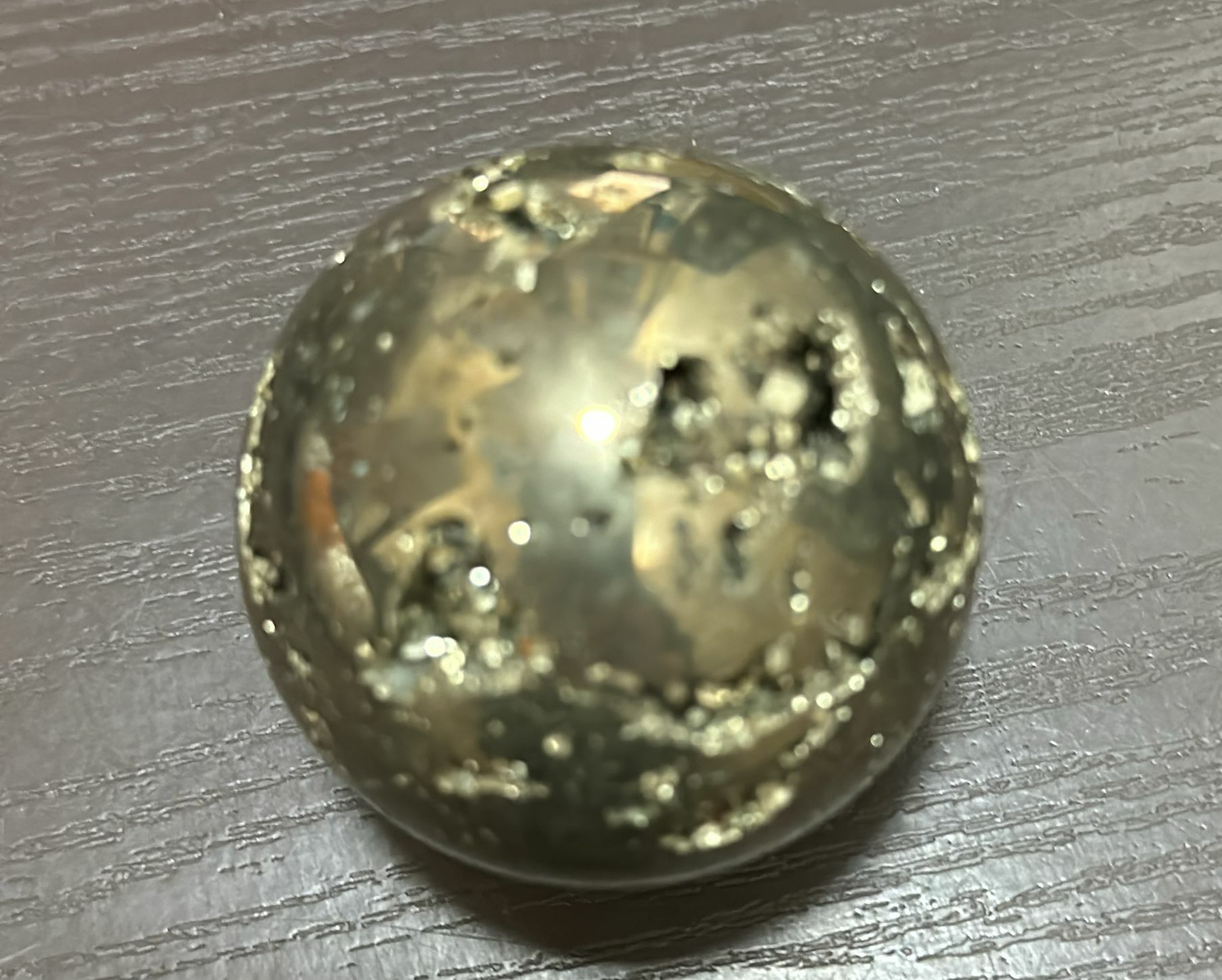 cc8954 勁招財，黃銅礦蛋 中size