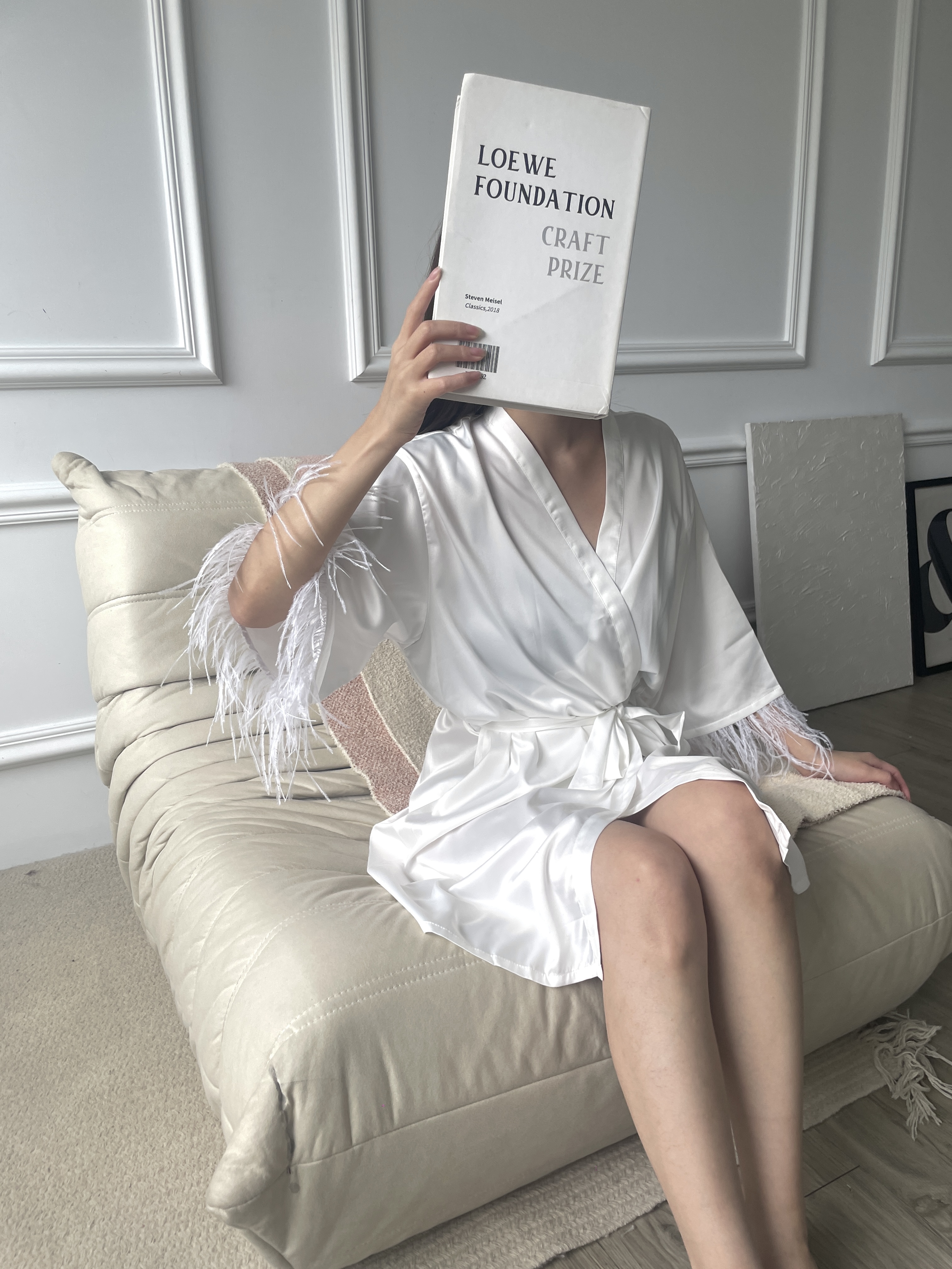 Little Angel 婚禮晨袍【可客製化/睡袍/浴袍】－Heres to Love