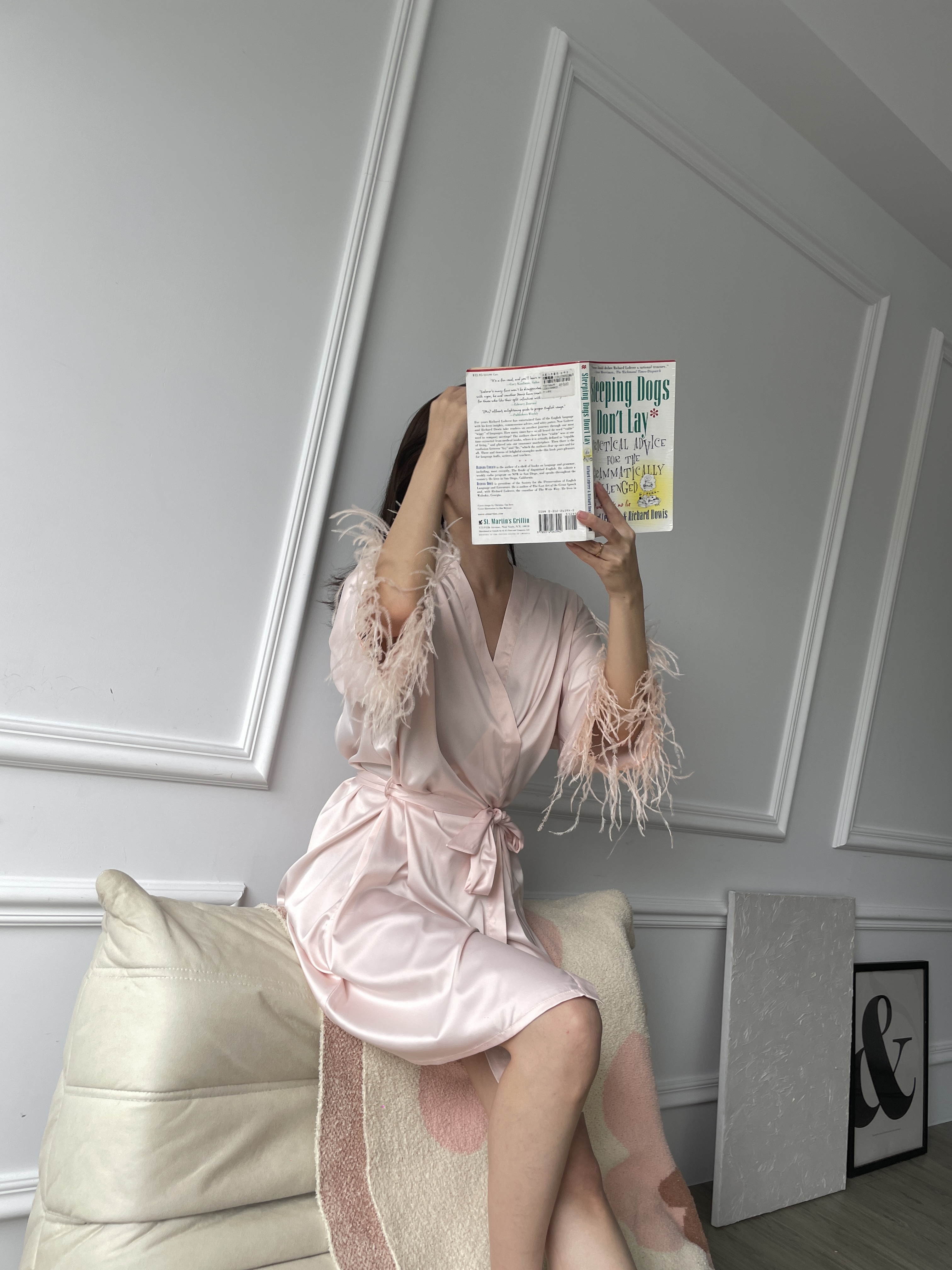 Little Angel 婚禮晨袍【可客製化/睡袍/浴袍】－Heres to Love