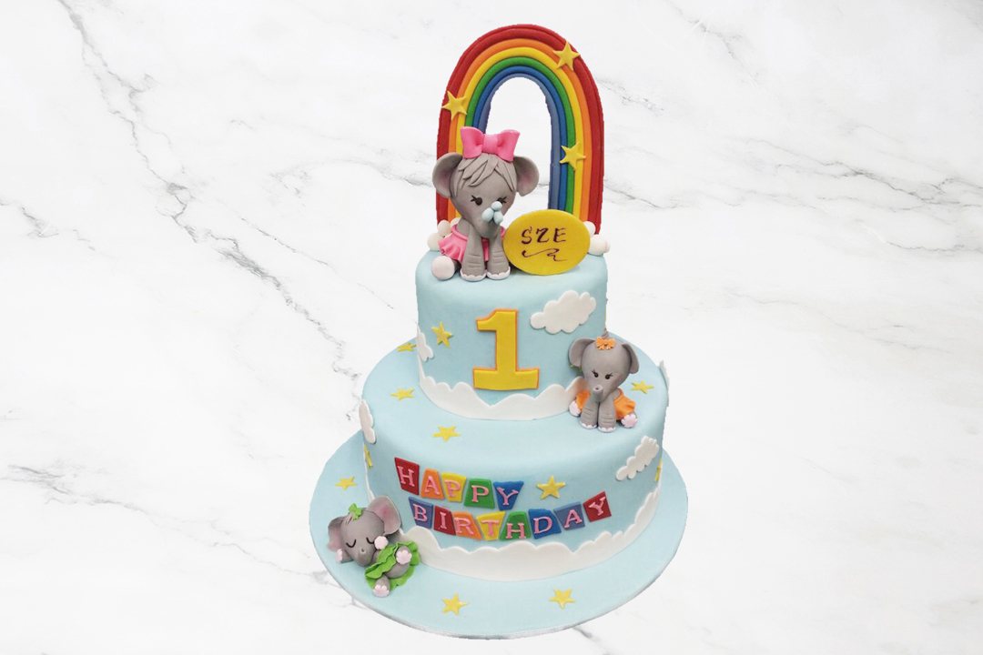 Riainbow & Elephant PTW115